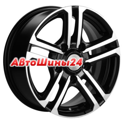 6,5x16/5x139,7 ET40 D98,5 KHW1602 (Niva 4x4) Black-FP