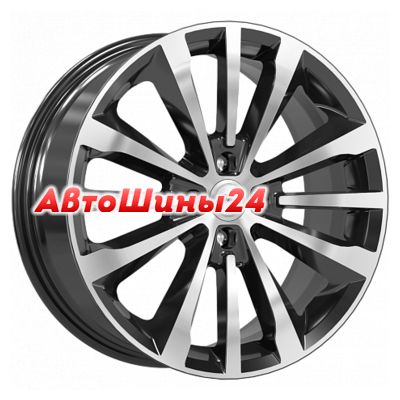 7x17/4x100 ET43 D60,1 Андерсен (КС912) Блэк Джек