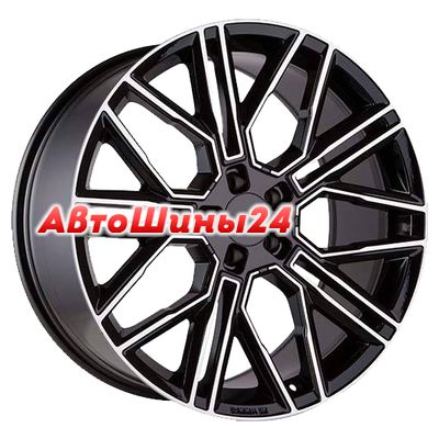9,5x21/5x130 ET46 D71,6 KHW2101 (Cayenne) Black-FP