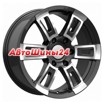 8x18/6x139,7 ET25 D106,2 Тор (КЛ252) Алмаз