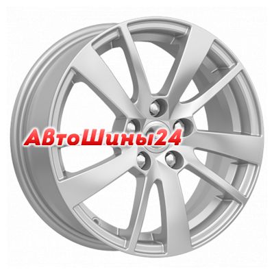 6x15/5x100 ET40 D57,1 КС876 Сильвер