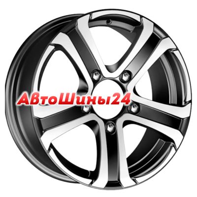 6x16/5x139,7 ET40 D98 Хафпайп (КС683) Блэк Джек