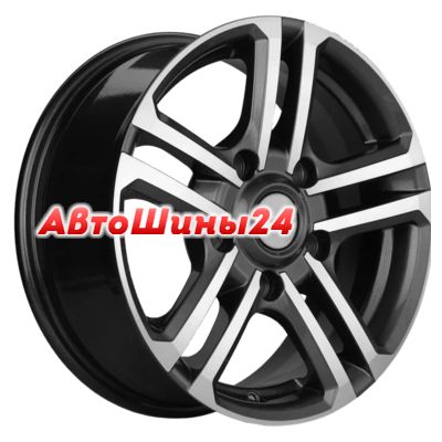 6,5x16/5x139,7 ET40 D98,5 KHW1602 (Niva 4x4) Gray-FP