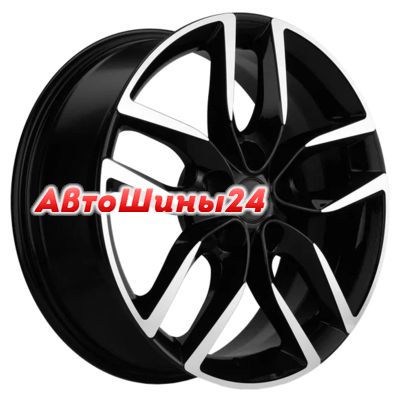 6,5x17/5x112 ET38 D57,1 KHW1708 (Kodiaq/Tiguan) Black-FP