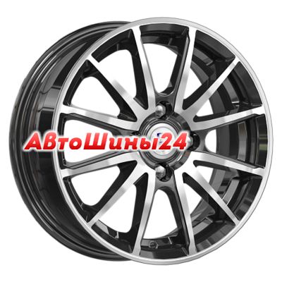 5,5x14/4x100 ET38 D67,1 Квант (КС960) Алмаз черный