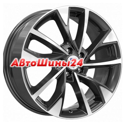 7x17/5x105 ET38 D56,6 Роквуд (КС900) Алмаз черный