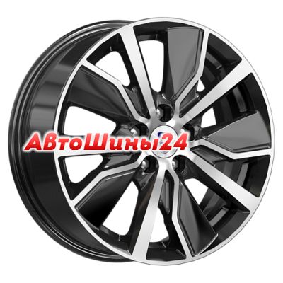 6,5x16/5x105 ET38 D56,6 Гамбит (КС961) Алмаз черный