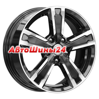 6,5x16/5x114,3 ET43 D67,1 Оклахома (КС998) Алмаз черный