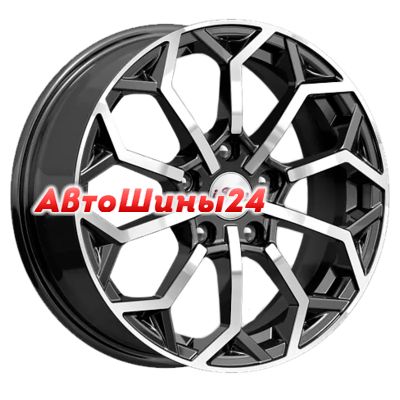 6,5x16/5x100 ET38 D67,1 Спейс-Нидл (КС1000) Блэк Джек