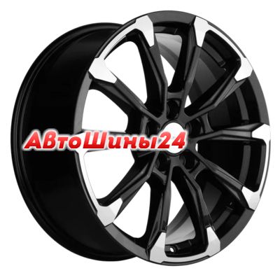 7,5x18/5x114,3 ET37 D66,5 KHW1808 (Jolion) Black-FP