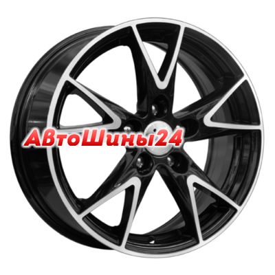 6,5x15/5x100 ET40 D67,1 Нирвана Блэк Джек