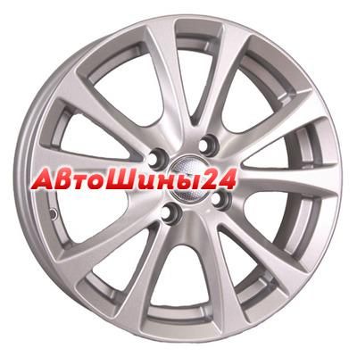 6x15/5x105 ET39 D56,6 509 Silver