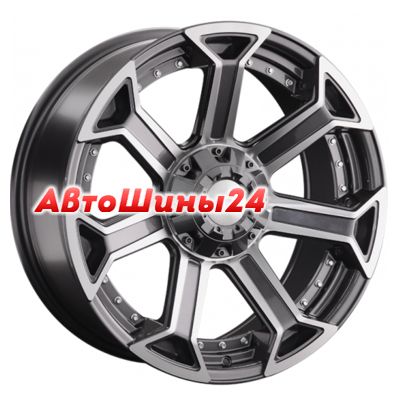 9x20/6x139,7 ET25 D100,1 1293 GMF (конус, Колпак+лого)