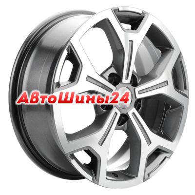 6,5x17/5x112 ET50 D66,6 KHW1710(2) (Mercedes Vito) Gray-FP