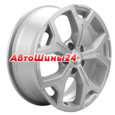 6,5x17/5x112 ET50 D66,6 KHW1710(2) (Mercedes Vito) F-Silver
