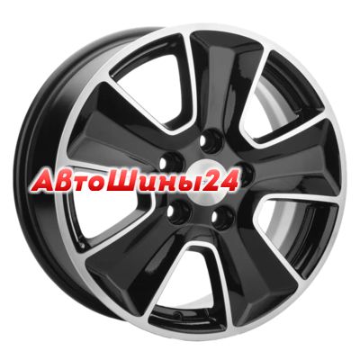 6,5x16/5x114,3 ET45 D54,1 KHW1601 (Geely Atlas Pro) Black-FP
