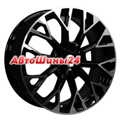 7x17/5x110 ET45 D67,1 KHW1718 (Dongfeng 580) Black-FP