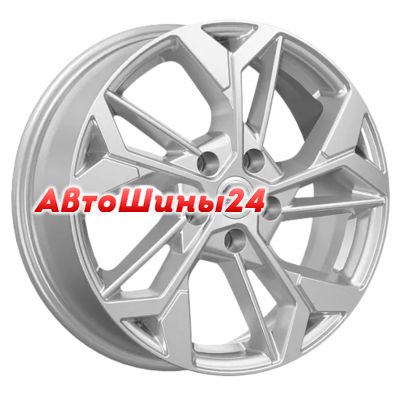 6,5x17/5x114,3 ET40 D64,1 КС1062 Сильвер