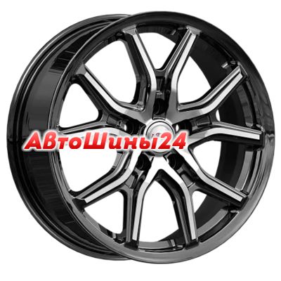 6,5x17/5x108 ET33 D60,1 Страйк (КС1080) Блэк Джек