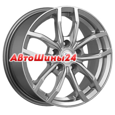 6,5x15/5x114,3 ET42 D67,1 Фрост (КС1048) Дарк платинум