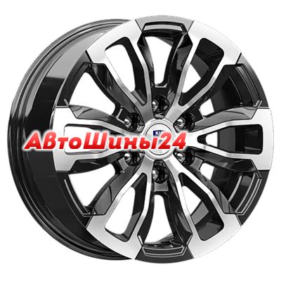 7,5x18/6x139,7 ET36 D100,1 Меконг (КС959) Алмаз черный