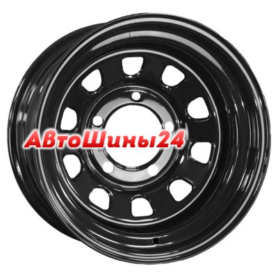 8x15/5x114,3 ET0 D84 Jeep Semicircle Gloss Black (LTM)