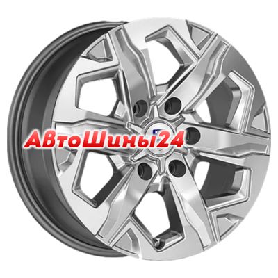 7,5x17/6x139,7 ET36 D100,1 Тейт (КС1050) Дарк платинум
