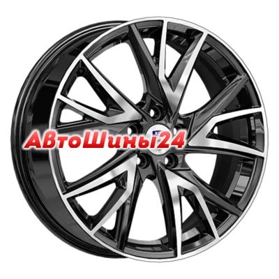 6,5x18/5x108 ET33 D60,1 Кайлас (КС1054) Алмаз черный