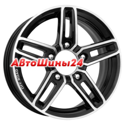 6,5x16/5x139,7 ET40 D98 Дон (КС588) Алмаз черный