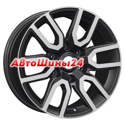 8x17/6x139,7 ET46 D67,1 KHW1723 (Pajero) Black-FP