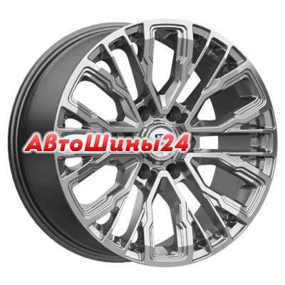 8,5x19/6x139,7 ET30 D106,1 Кортес (КС1102) Дарк платинум