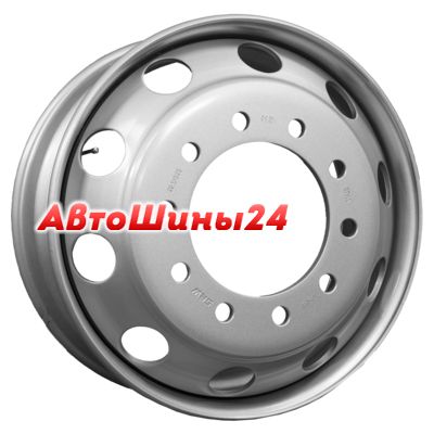 8,25x22,5/10x285,75 ET169 D220 Silver (5228224) (американка)