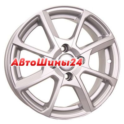 6x15/4x100 ET48 D54,1 538 Silver