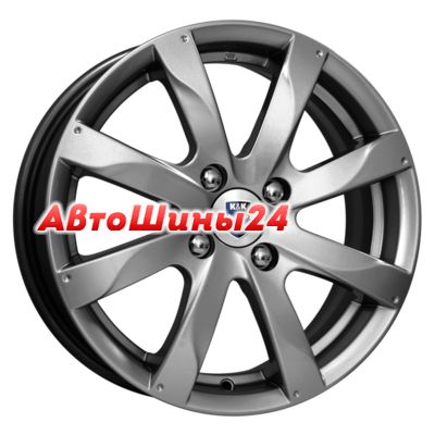 6x15/4x100 ET45 D56,6 Джемини-оригинал (КС617) Дарк платинум