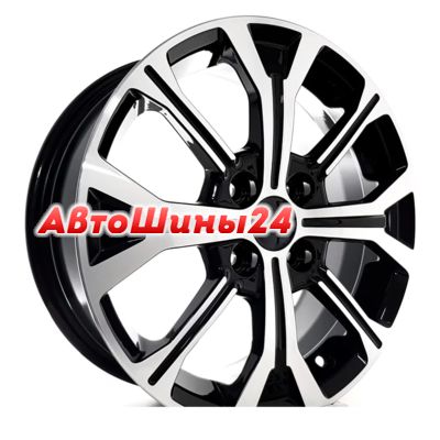 6x15/4x100 ET46 D54,1 КС945 Алмаз черный