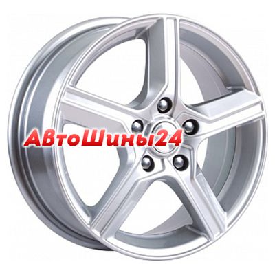 7,5x17/5x112 ET45 D66,6 Драйв Сильвер