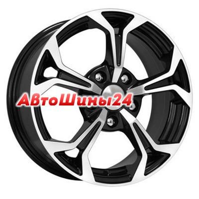 6,5x15/5x100 ET38 D67,1 Эрнесто (КС484) Блэк Джек