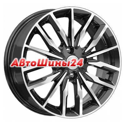 6x16/4x98 ET33 D58,5 Миконос (КС946) Блэк Джек