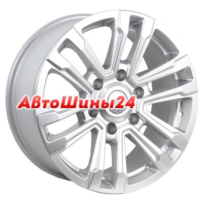 7,5x17/6x139,7 ET25 D106,1 R107 (Prado) Silver