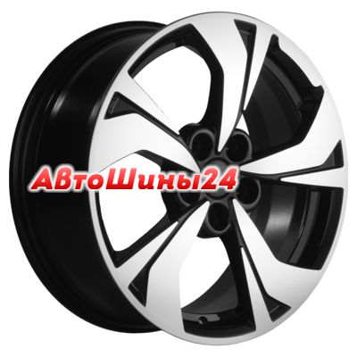 7x17/5x114,3 ET45 D67,1 KHW1724 (FAW Besturn X80) Black-FP