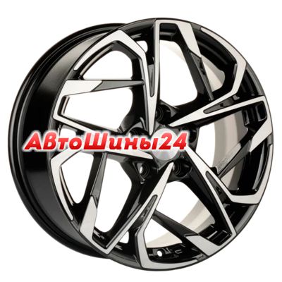 7x17/5x110 ET45 D67,1 KHW1716 (DFM580) Black-FP