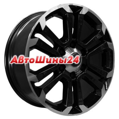 7,5x18/6x139,7 ET42 D75,1 KHW1817 (Haval H9) Black-FP