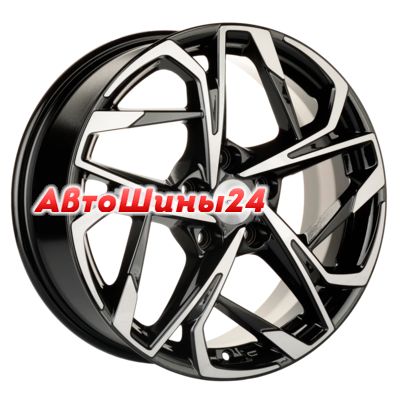 7x17/5x108 ET50 D63,3 KHW1716 (Kuga/Focus) Black-FP
