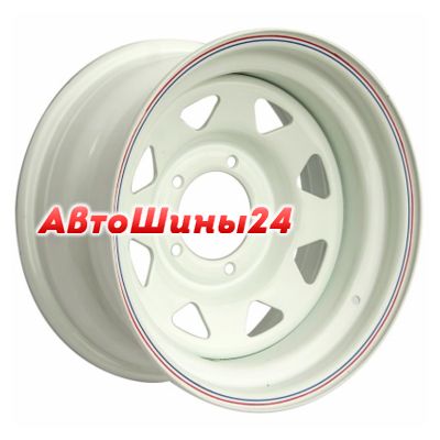 7x16/5x139,7 ET0 D110 УАЗ (треуг. мелкий) Белый