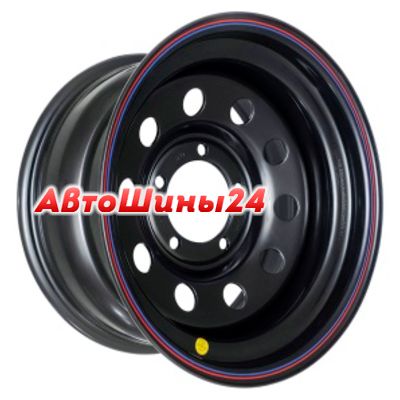 7x16/5x139,7 ET15 D110 УАЗ Черный