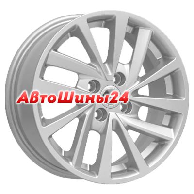 6x15/4x98 ET33 D58,5 КС899 Сильвер