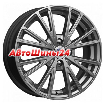 6x16/4x100 ET49 D54,1 Меандр-оригинал (КС879) Дарк платинум