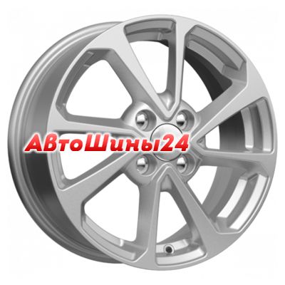 6x15/4x100 ET50 D60,1 КС861 Сильвер