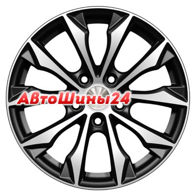 6x16/4x100 ET41 D60,1 Нагоя (КЛ312) Алмаз