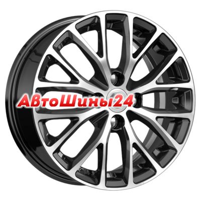 6x15/4x100 ET48 D54,1 КС782 Алмаз черный